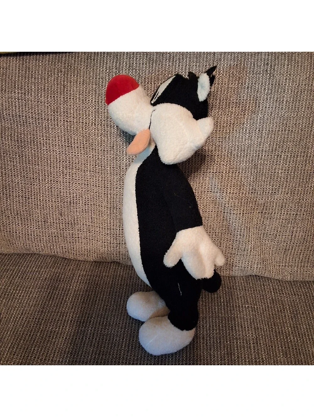 Vintage Sylvester the Cat Plush Toy - 12 Inch